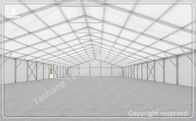 Custom L-shaped Industrial Aluminium Frame Tents Workshop With Sandwich Wall