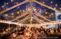 Transparent Roof PVC Fabric clear canopy tent for Luxury Wedding Party