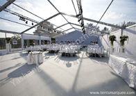 Outdoor Transparent PVC Cover Luxury Wedding Tents Wind Resistant